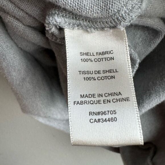 Rebecca Taylor Gray High Neck Casual Long Sleeve Mini Dress Size XL Fit & Flare - Picture 11 of 12